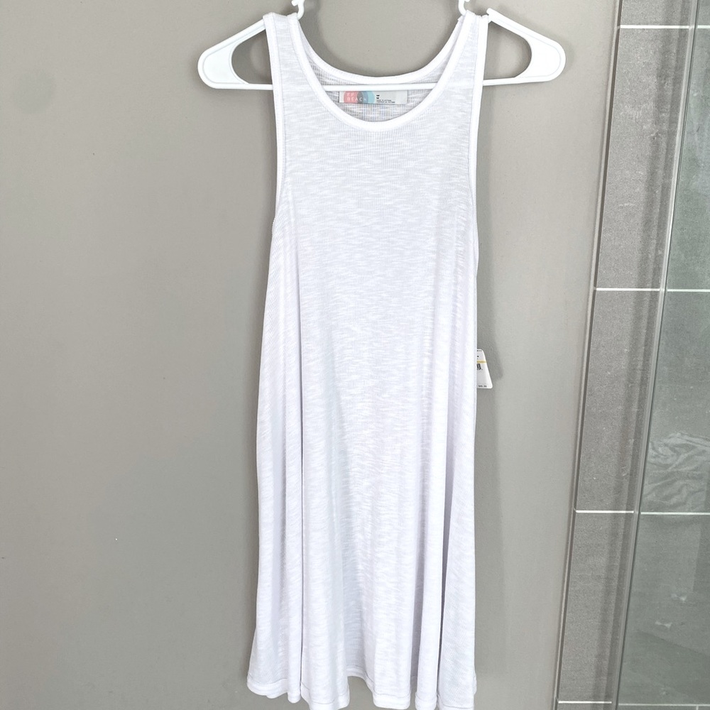 NWT, Free People, long white tank